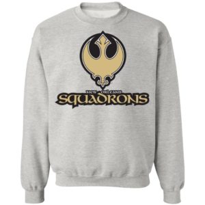 New Orleans Squadrons Star Wars Mashup T-Shirt
