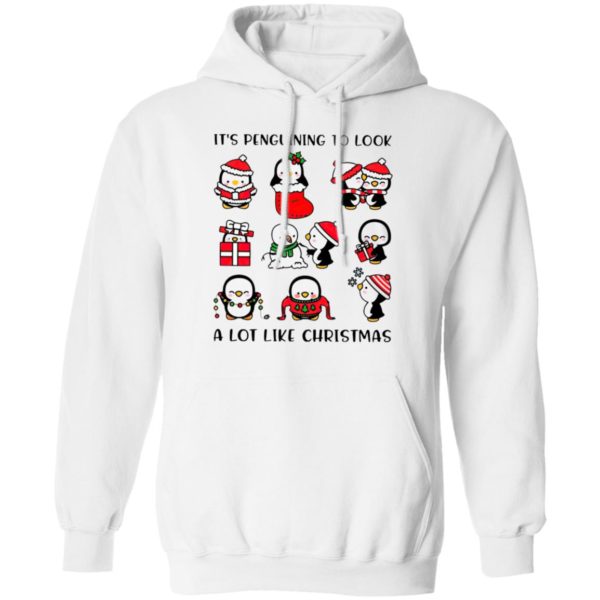 Penguins It’s Penguining To Look A Lot Like Christmas Sweatshirt