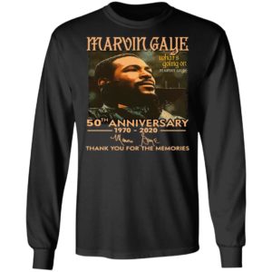 Marvin Gaye What’s Going On Marvin Gaye 50th Anniversary 1970 2020 Thank You For The Memories Signature Shirt