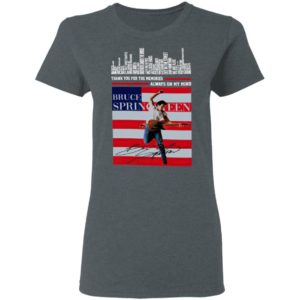 Thank You For The Memories Always On My Mind Bruce Springsteen Born In The Usa Signature Shirt