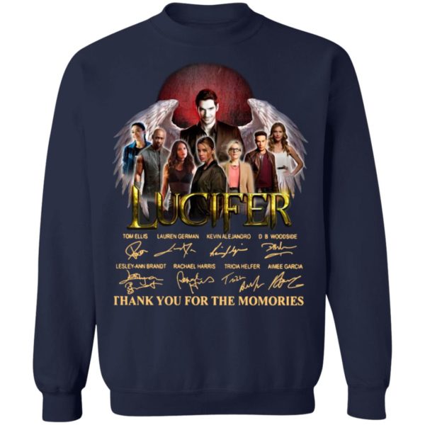 Lucifer Thank You For The Memories Signatures Shirt