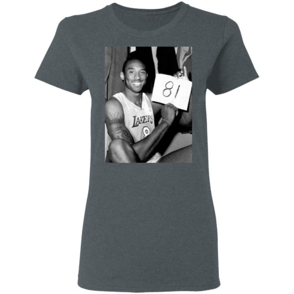 Kobe Bryant 81 Shirt, Hoodie, Long Sleeve, Hoodie