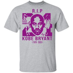 Kobe Bryant Black Mamba RIP Shirt