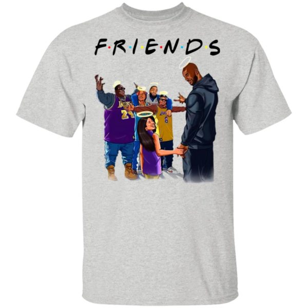Friend In Heaven Kobe Bryant And Legends Rapper Shirt