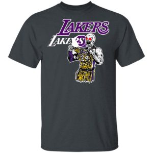 Spot goods Kobe Bryant Skeleton Warren Lotas LA Lakers T-Shirt T