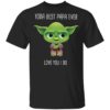 Star Wars Baby Yoda And Sloth Shirt, Hoodie, Long Sleeve, Hoodie