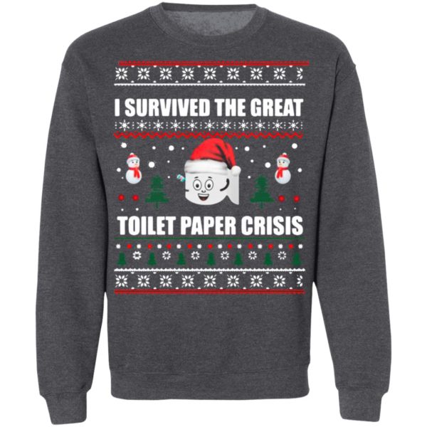 I Survived The Great Toilet Paper Crisis Ugly Christmas Sweater