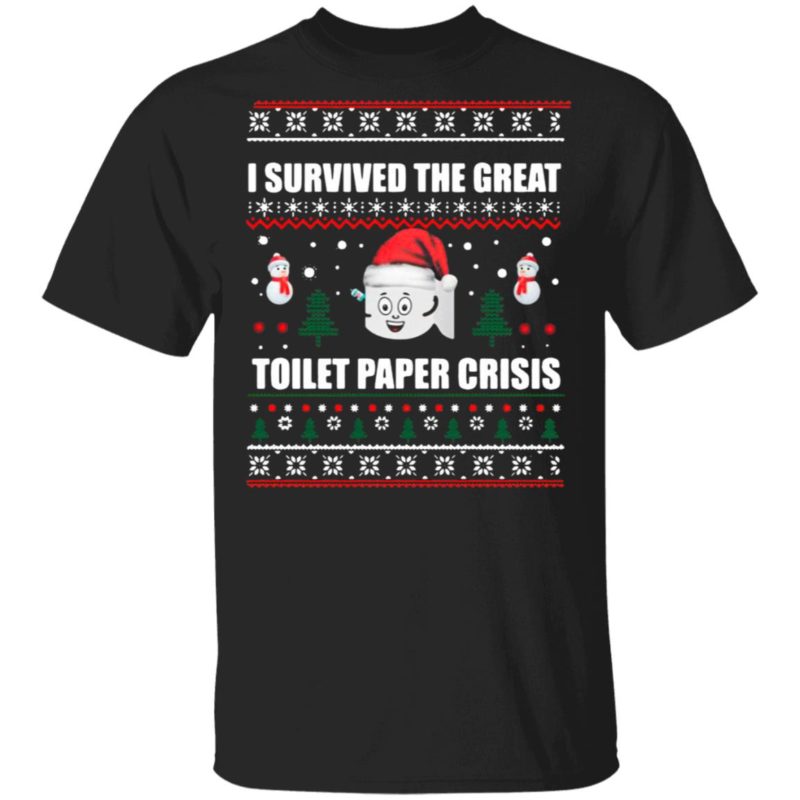 I Survived The Great Toilet Paper Crisis Ugly Christmas Sweater