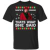 Woooooing Around The Christmas Tree Ugly Faux Knit Ric Flair Sweater