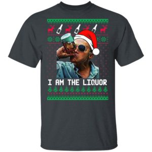 Jim Lahey I Am The Liquor Ugly Christmas sweater
