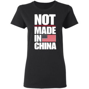 American Flag Not Made In China Shirt