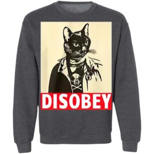 Disobey Radical Cat shirt