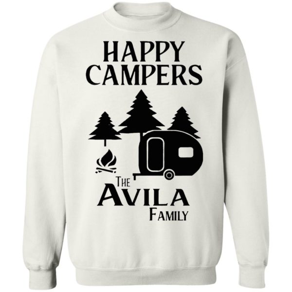 Happy Campers The Avila Family Shirt