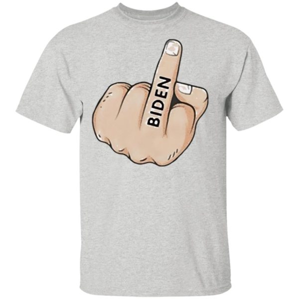 Middle Finger Fuck Biden Shirt, Hoodie