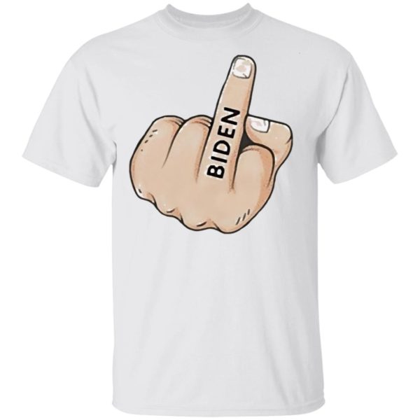 Middle Finger Fuck Biden Shirt, Hoodie