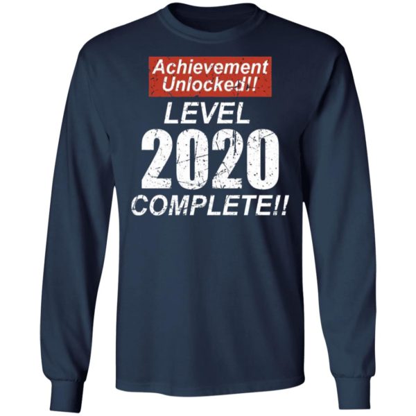 Retro Achievement Unlocked Level 2020 Complete Shirt