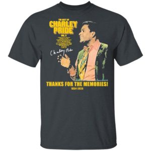 The Best Of Charley Pride Thank You For The Memories 1934 2020 Signature Shirt