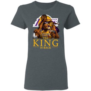 Awesome Los Angeles Lakers Lebron James The King Is Back Shirt