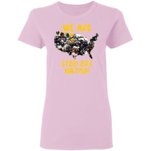 Pittsburgh Steelers We Are Steelers Nation American Map Shirt