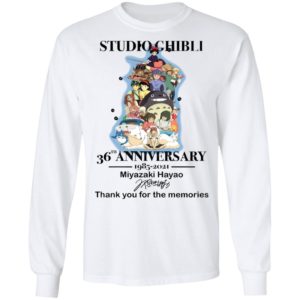 Studio Ghibli 36th Anniversary 1985 2021 Miyazaki Haya Shirt