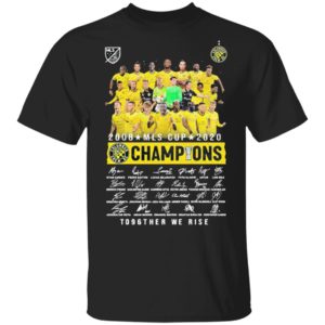 2008 MLS Cup 2020 Champions To96ther we rise signatures shirt