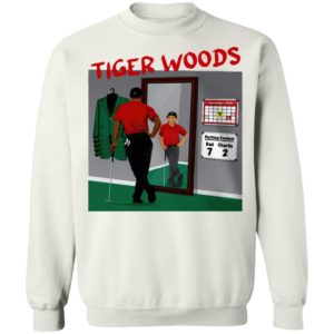 Tiger Woods In The Mirror Shirt, Hoodie