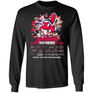 Cleveland Indians 1915 Forever Thank You For The Memories Signatures Shirt