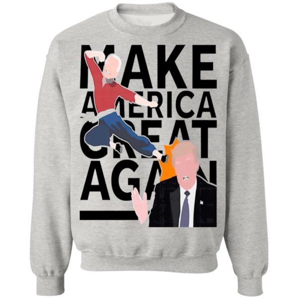 Make America Great Again Joe Biden Kick The Head Donald Trump shirt
