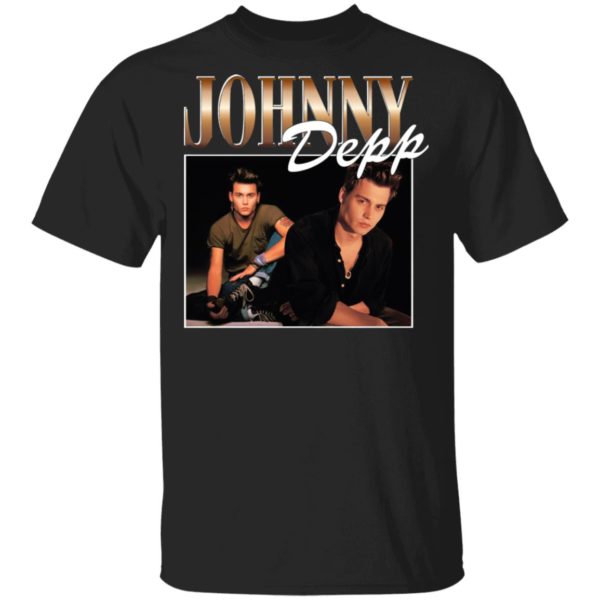 Johnny Depp T-Shirt, Ladies Tee