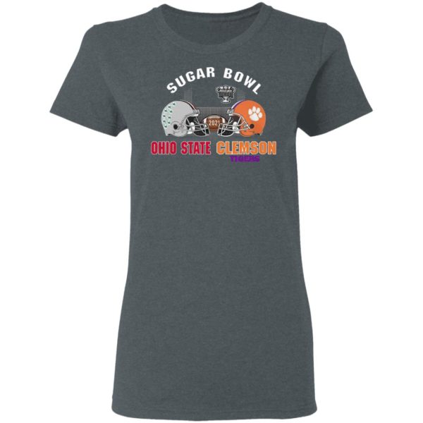 Sugar Bowl 2021 Ohio State Buckeyes And Clemson Tiger Shirt