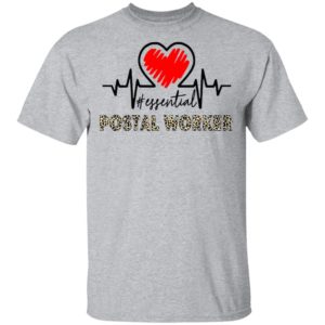 Heartbeat Essential Postal Worker Shirt