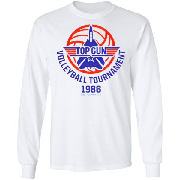 Top Gun Volleyball Tournament 1986 Fightertown Usa Shirt