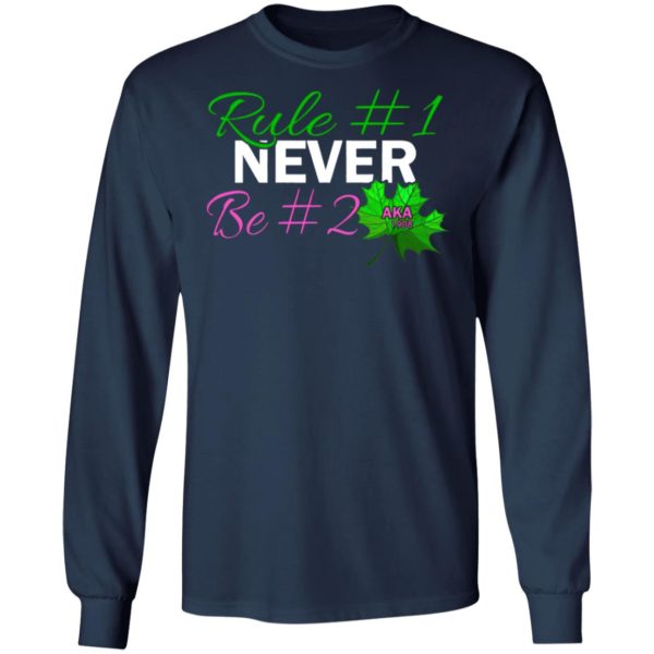 First Rule Never Be Second Aka Sorority Sister 1908 Women Right Shirt, Ladies Tee