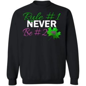 First Rule Never Be Second Aka Sorority Sister 1908 Women Right Shirt, Ladies Tee