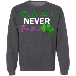 First Rule Never Be Second Aka Sorority Sister 1908 Women Right Shirt, Ladies Tee