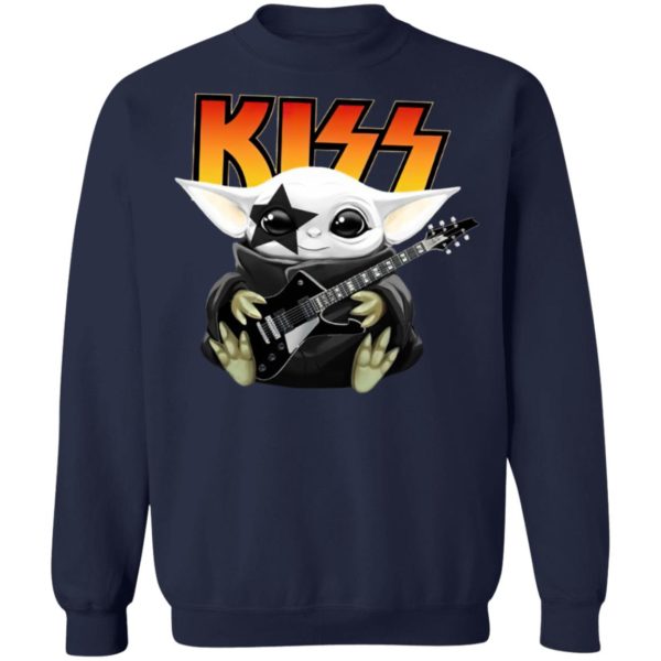 Baby Yoda Kiss Band Shirt