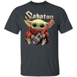 Baby Yoda Hug Sabaton Grop Shirt