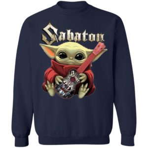 Baby Yoda Hug Sabaton Grop Shirtv