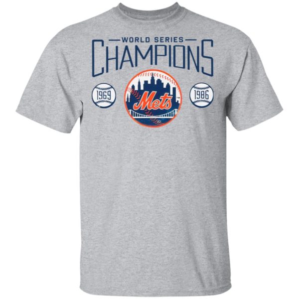 World Series Champions 1969 1986 New York Mets Shirt