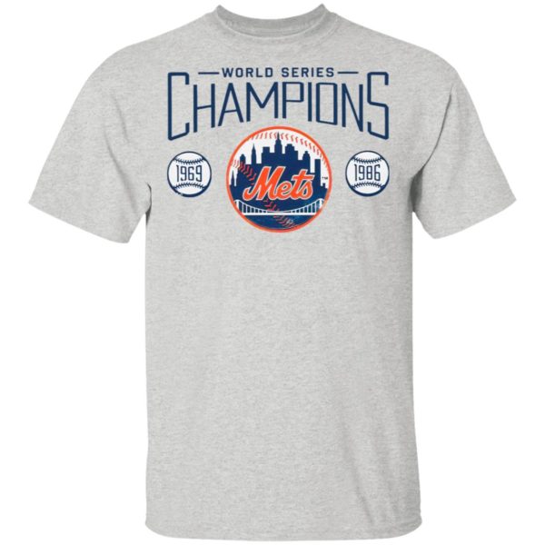 World Series Champions 1969 1986 New York Mets Shirt