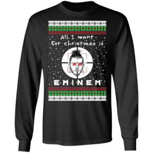 Eminem Rapper Ugly Christmas Sweater
