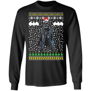 Batman Santa Hat Ugly Christmas Sweater