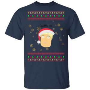 Donald Trump Quid Ho Ho Play On Words Ugly Christmas Sweater