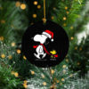 Snoopy Santa Charlie Brown Tree Decoration Christmas Ornament