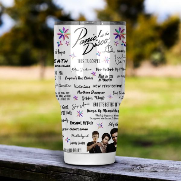 Panic At The Disco Tumbler 20oz 30oz