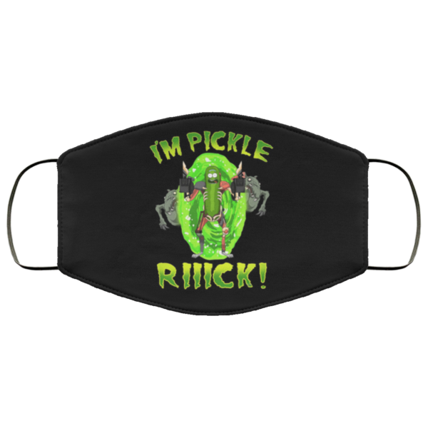 I?m pickle rick face mask