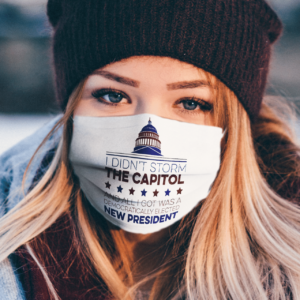 I Didnt Storm The Capitol face mask