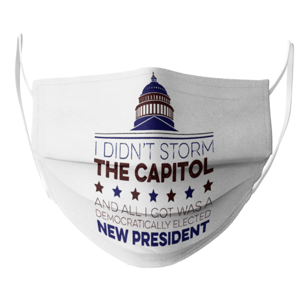 I Didnt Storm The Capitol face mask