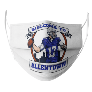 Josh Allen Welcome to Allentown face mask