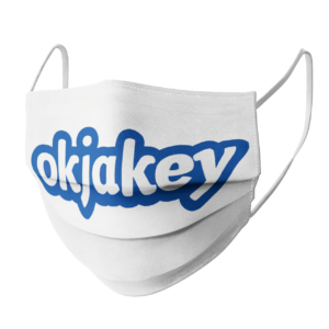 Okjake logo face mask